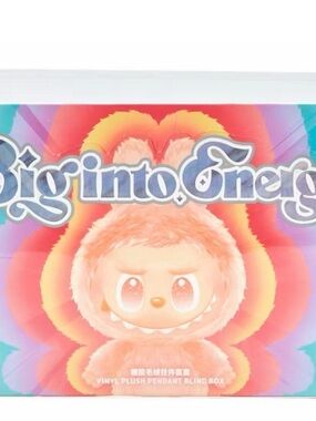 Big into Energy Plush Pendant Blind Box - Multicolor